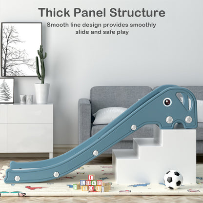 Kids  Elephant Plastic Slide for Sofa and Bed，Indoor