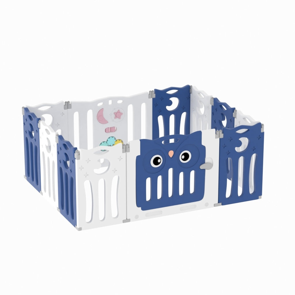 143cm W Foldable Baby Kid Playpen with 12 Panel