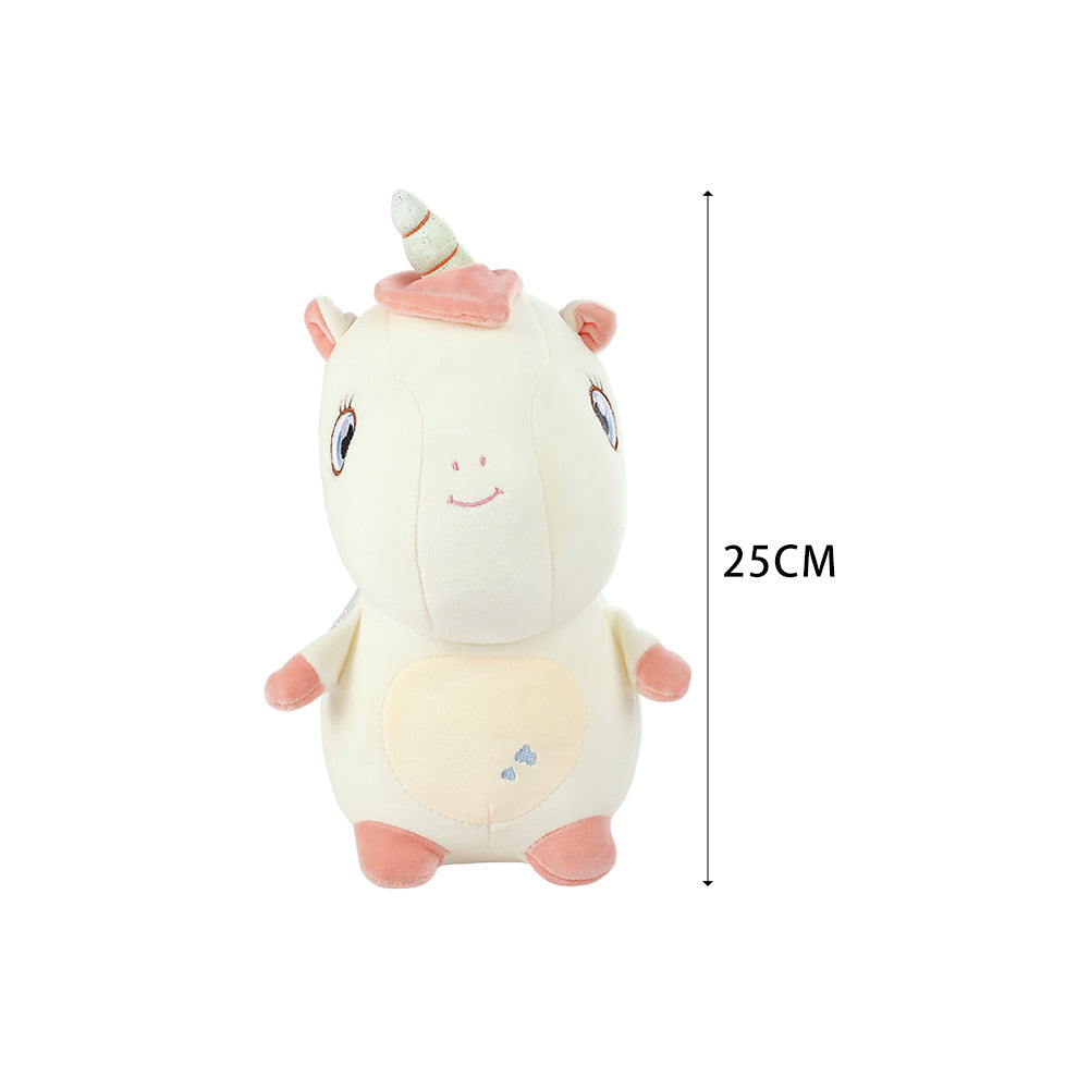 25cm H Cute Soft Plush Pillow Unicorn Toy Doll
