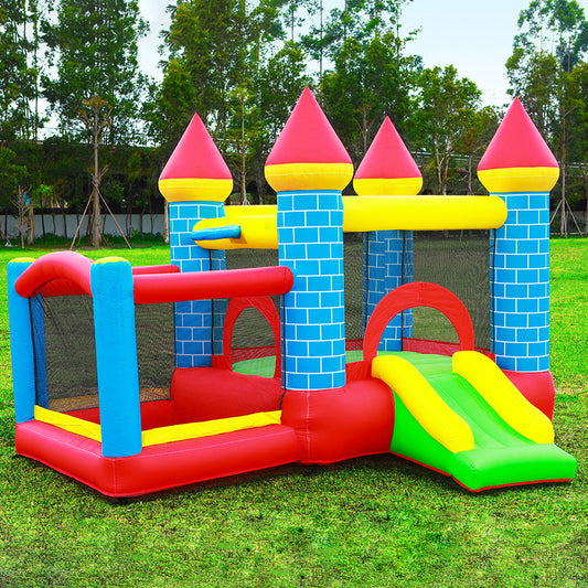 295cm W x 210cm H Toddler Castle Inflatable Bounce House, with Air Blower