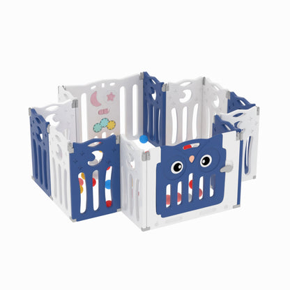 143cm W Foldable Baby Kid Playpen with 14 Panel