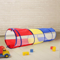 46cm H x 6FT Kids Multicoloured Crawl Play Tunnel