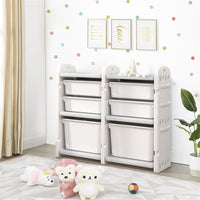 67cm W Kids Storage Cabinet for Toys Clothes Books