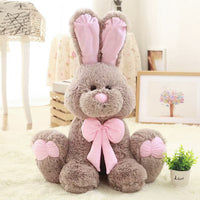 80cm H Long Eared Big Rabbit Plush Pillow Cloth Doll