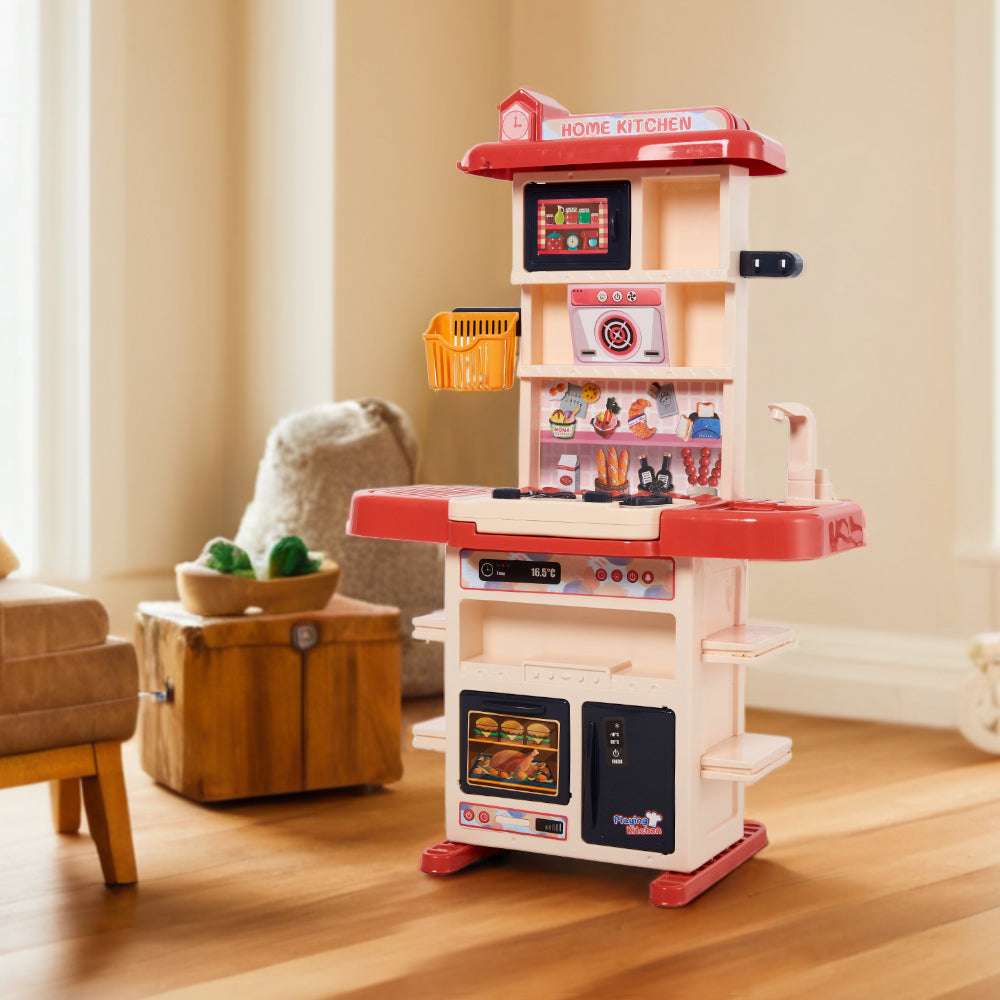 43 pcs toy accessories kids pretend kitchen playset – full view