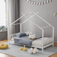 197cm W x 97cm D Kids Queen Size Pine Bed