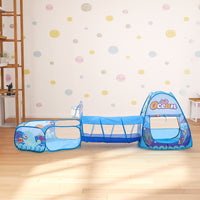 3-in-1 Pop Up Kids Play Tent Set Tunnel Playhouse