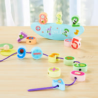 Wooden balancing blocks educational set for kids early learning toy – full view