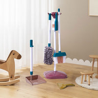 8pcs cleaning kit toy set for kids pretend play cleaning tools – full view
